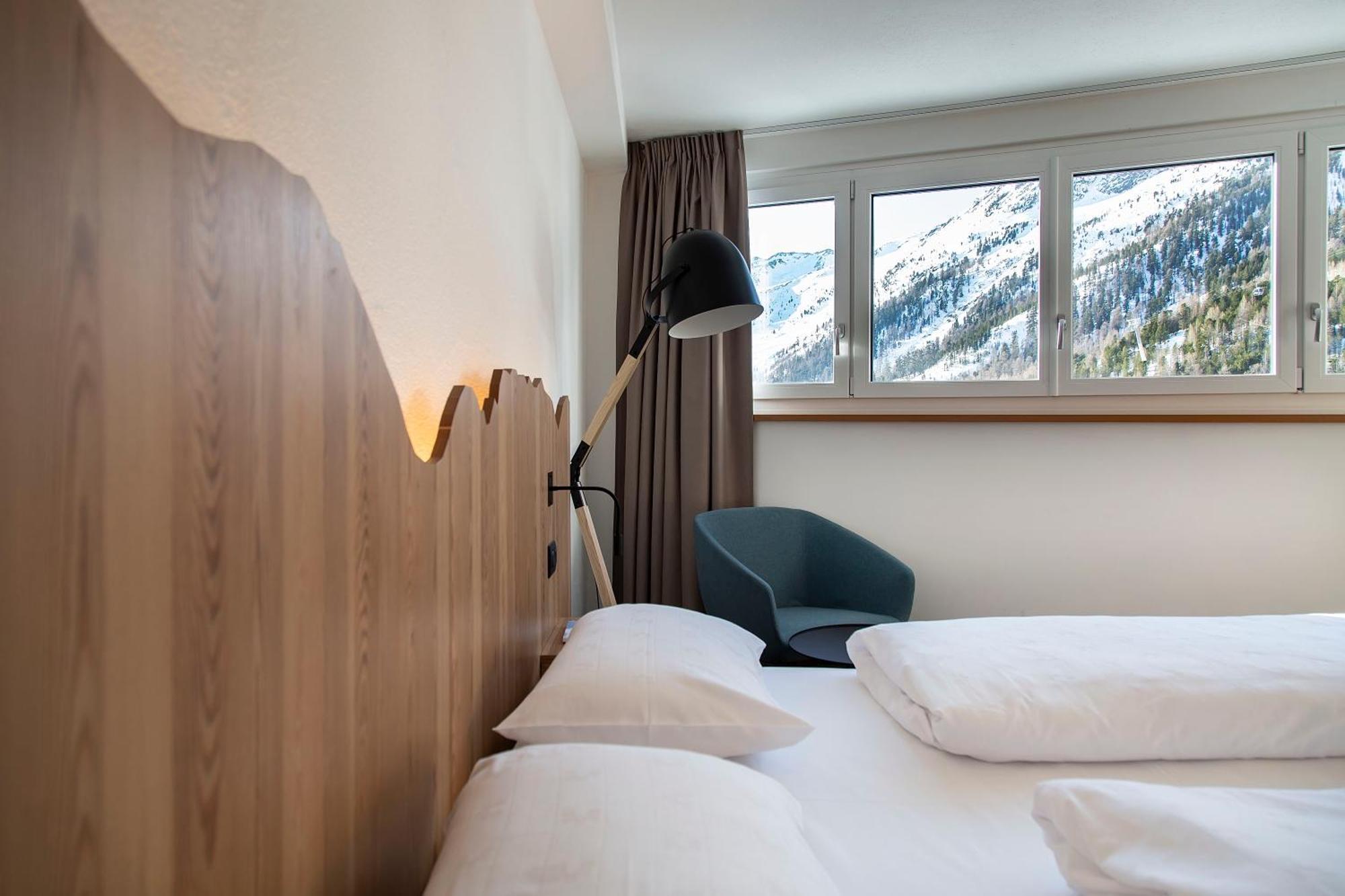 Blu Hotel Senales Zirm-Cristal Maso Corto Bilik gambar